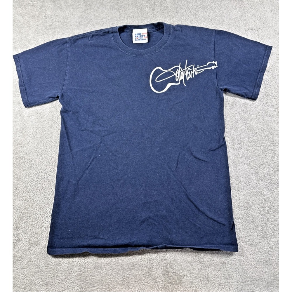 Toby Keith's I Love This Bar & Grill Harrah's Las Vegas Signature T-Shirt Navy S